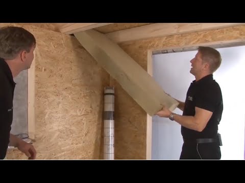 Dämmstoff korrekt einklemmen | ISOVER Quick-Tipp #31