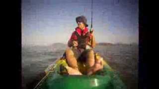 preview picture of video 'Pesca com caiaque Belém Novo - POA/RS'