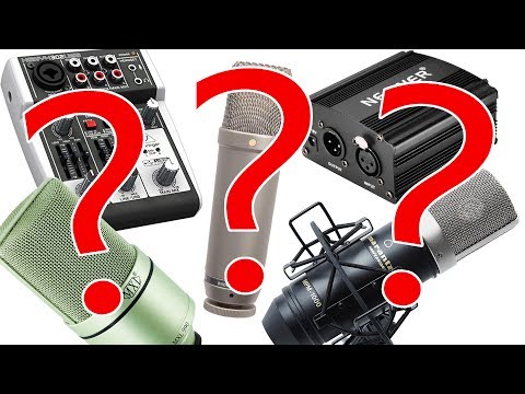 Mikrofon RICHTIG an den Rechner anschließen! Interface, Adapter oder direkt? | 2018