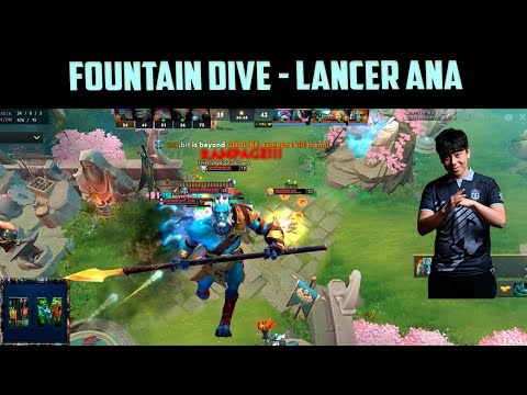 Ana Fountain Dive 1 vs 5 - Dota 2 Mind