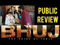 BHUJ Public Review || Premiere Show || Disney Hotstar || Ajay Devgan || Sonakshi Sinha