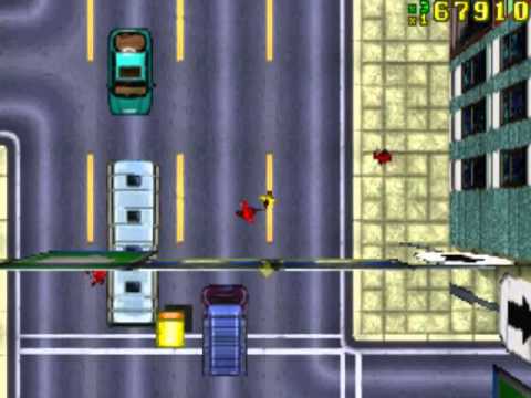 Grand Theft Auto (GTA MS-DOS) gameplay