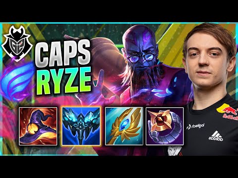 CAPS TRIES SOME RYZE MID! - G2 Caps Plays Ryze MID vs Kassadin! | Season 11