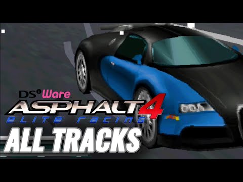 Asphalt 4: Elite Racing (DSi) - All Tracks