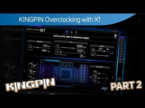 The ULTIMATE RTX 2080 Ti?? EVGA K|NGP|N - Part 2 - Overclocking with Precision X1