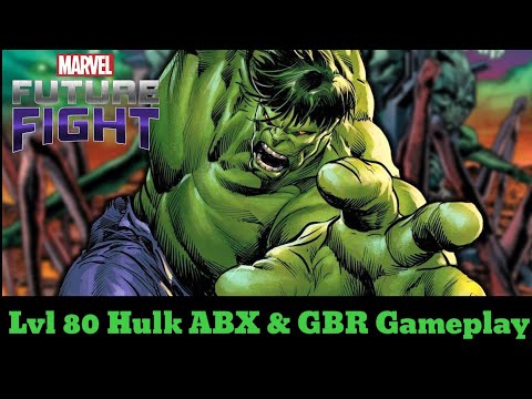 Marvel Future Fight - Hulk ABX & GBR Gameplay