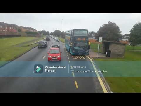 -timelapse-arriva northumbria 7605 NK59DLY wright vdl cummins gemini 2 db300 X11 blyth
