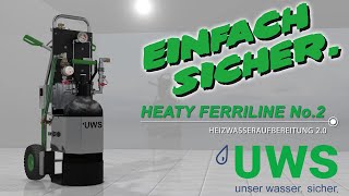UWS Heaty Ferriline No. 2 vízkezelő berendezés  