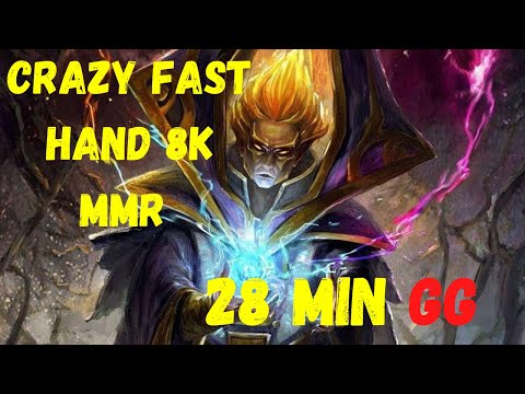 8k GOD MMR TOPSON SMURF INVOKER CRAZY FAST HAND | Invoker dota 2 Best Guide Easy Win Easy MMR