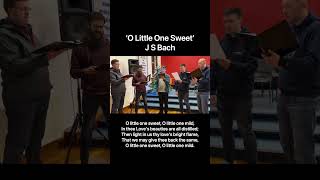 ‘O Little One Sweet’ J S Bach (adapted for TTBBB)