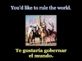 Plasmatics - Masterplan - Lyrics / Subtitulos en español (Nwobhm) Traducida