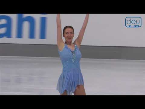 Agnes LINDINGER. Oberstdorf 2018. Silver Ladies I -Free Skating. 11 place