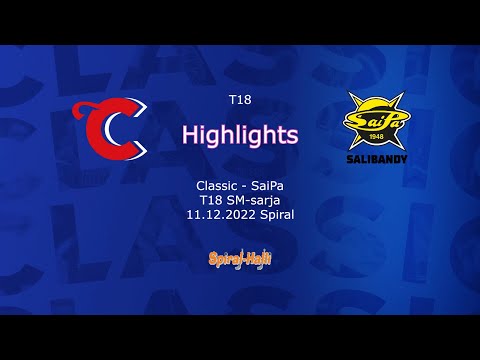 Highlights Classic - SaiPa T18 SM-sarja 11.12.2022