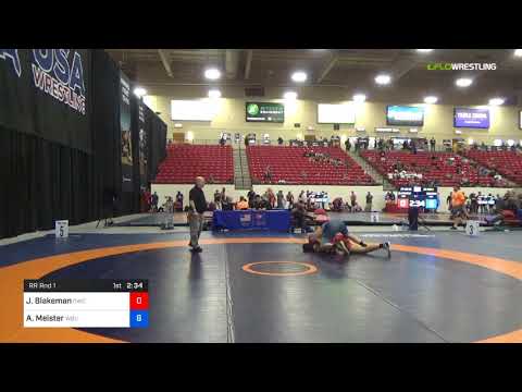 2018 Marine Corps US Open/Masters B Freestyle 88 RR Rnd 1 - Jason Blakeman (OWC) Vs. Aaron Meister