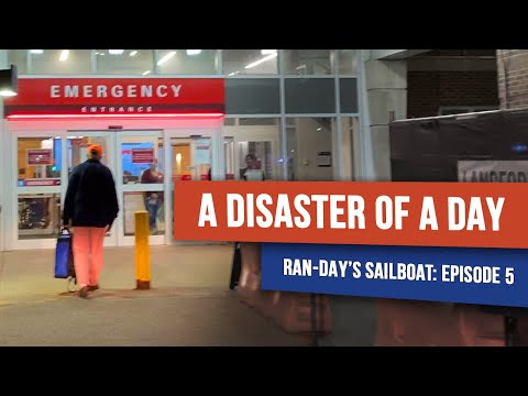 DISASTER DAY!!! Ran-day's Sailboat: EP 5 Splash-in and first voyage #captainq #ran-daysboat