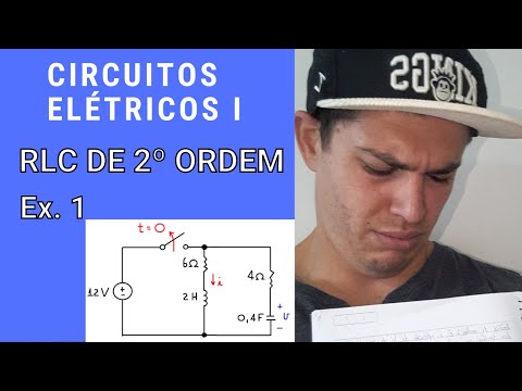 Circuitos Elétricos I - CIRCUITO RLC 2º ORDEM - EXERCÍCIO 1