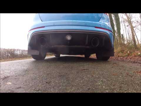 Focus RS mk3 Mountune axle back exhaust vs standard