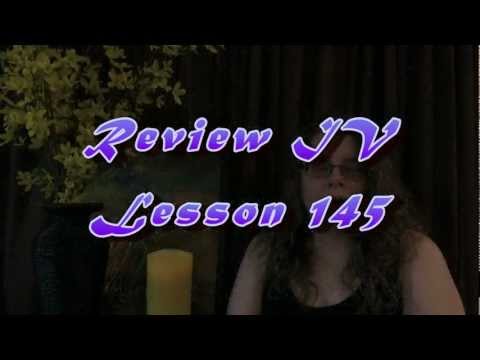 ACIM Workbook Keys - Lesson 145