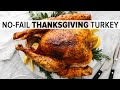EASY THANKSGIVING TURKEY | how to cook and carve the BEST turkey recipe