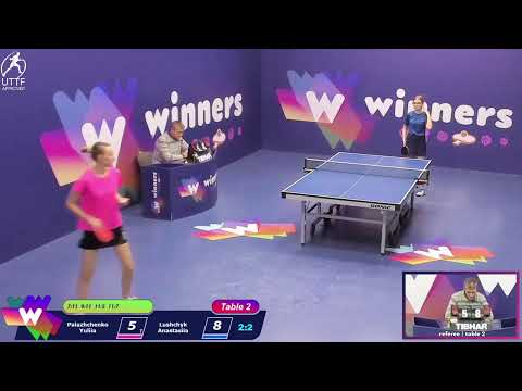 Winners League 15.11.21  Palazhchenko Yuliia - Lushchyk Anastasiia 18:30