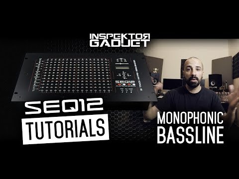 Part 1 - Monophonic bassline - SEQ12 (Mode Machines)