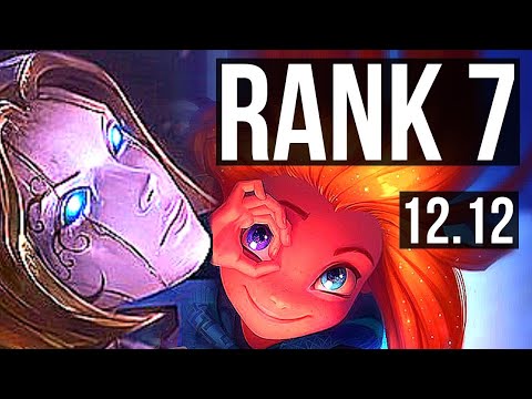 ORIANNA vs ZOE (MID) | Rank 1 Ori, Rank 7, 9/3/9, Dominating | EUW Challenger | 12.12