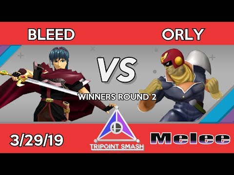 Tripoint Smash 54 - Winners Round 2 - Bleed (Marth) Vs. ORLY (Captain Falcon)
