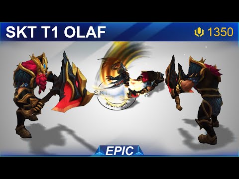 SKT T1 Olaf Skin Spotlight 2020 | SKingdom - League of Legends