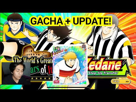 GACHA STEPUP BINTANG ITALI, KHS ONE TWO + INTERCEPT S INCOMING! UPDATE CAPTAIN TSUBASA DREAM TEAM