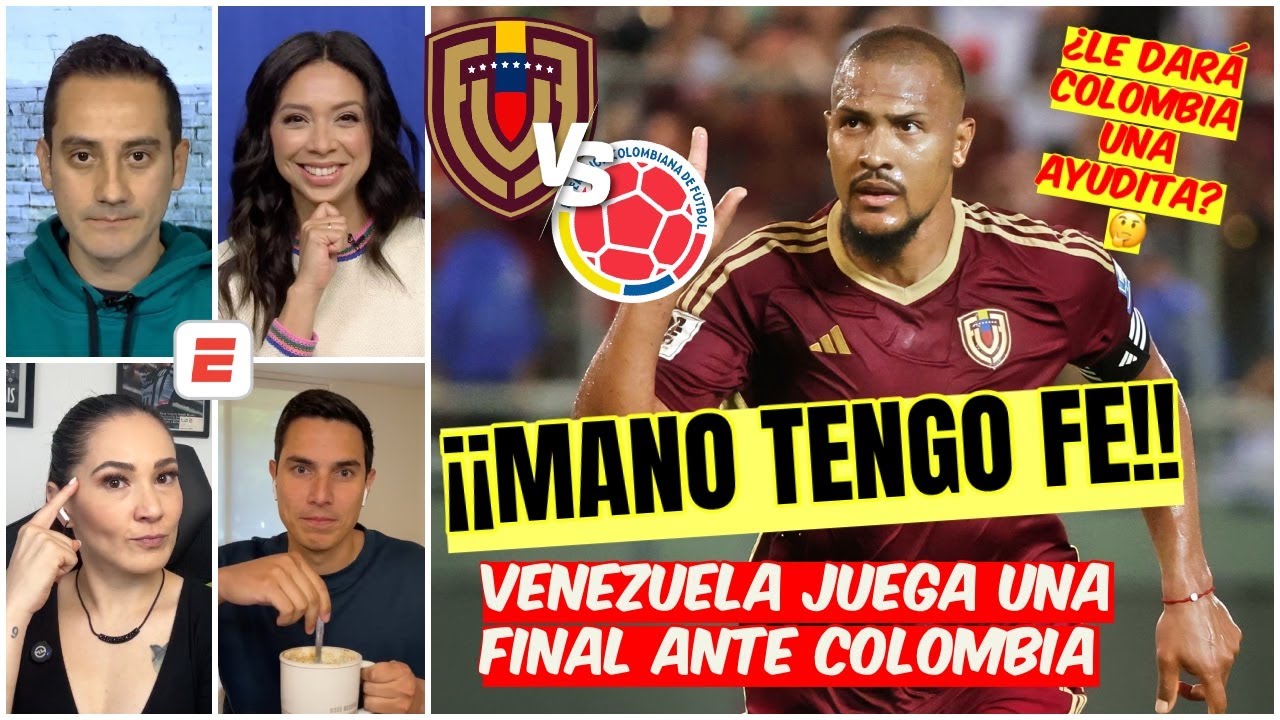 Venezuela JUEGA UNA FINAL ante COLOMBIA. La VINOTINTO IRÁ al MUNDIAL 2026 | Exclusivos