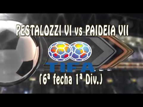 1 PESTALOZZI VI vs PAIDEIA VII 0 (6ª fecha 1ª Div.) - 01/04/2018