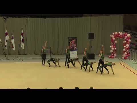 Kvinnur Hulda fyrra steypakapping í estetiskum fimleiki 2024