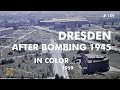 159 #Germany GDR DDR 1956 ▶ Dresden in Color after Bombing 1945 by RAF and US Army Air Force