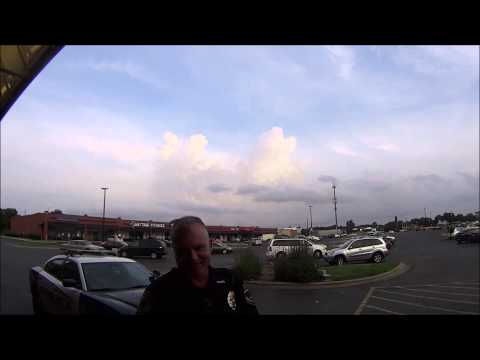 Police speaks with aggressive driver about cyclists