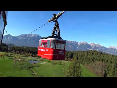 Patscherkofelbahn - Talfahrt ab Mittelstation bis Igls