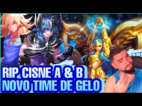 Nova Formação de Gelo Com Camus Divino - Saint Seiya Awakening