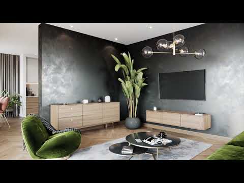 Metallic paint for walls - Jeger Loft Metal modern & glamourous decorative effect - DIY instructions