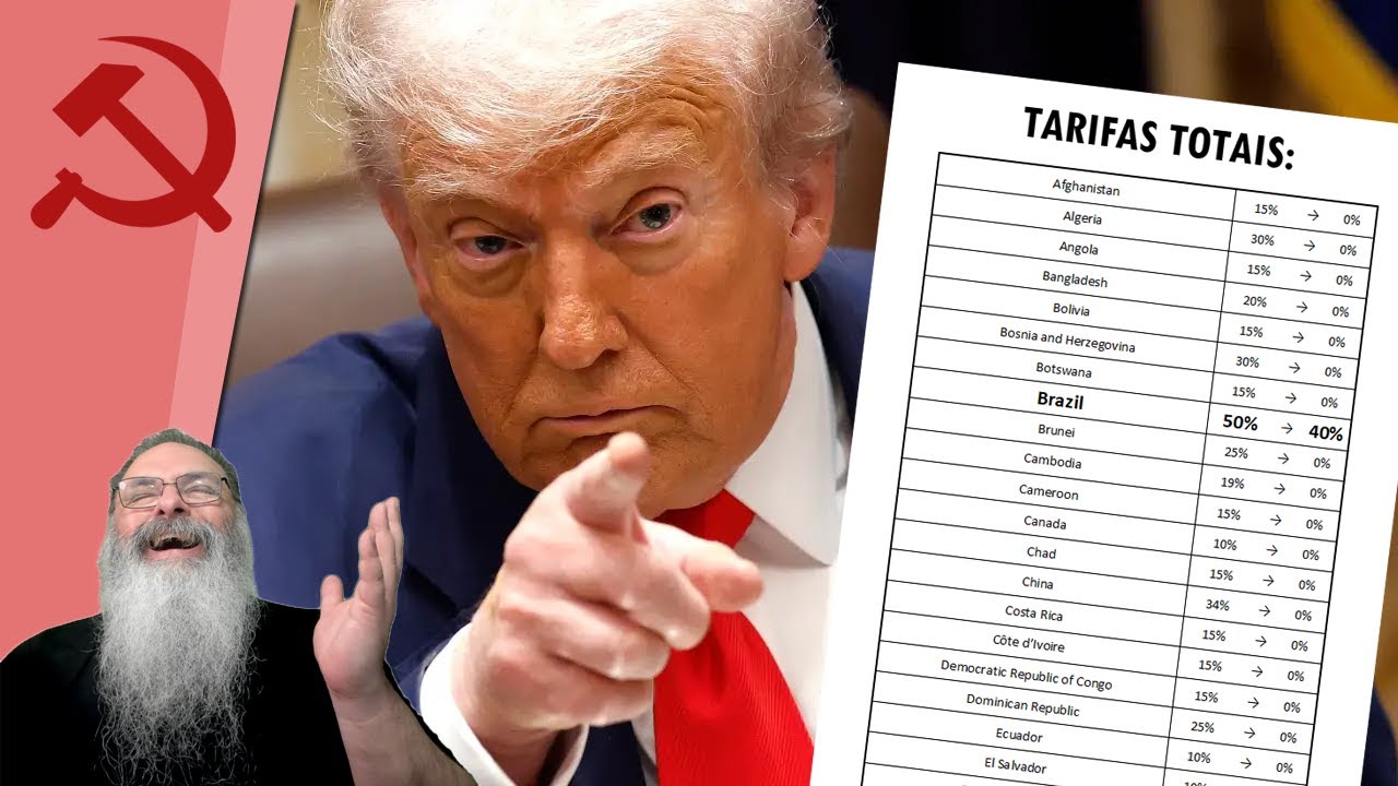 TRUMP ferrou com o BRASIL: ZEROU tarifas de CARNE e CAFÉ para o MUNDO TODO, no BRASIL segue 40%