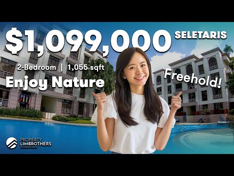 Seletaris : Freehold Spacious 2-Bedroom Home Tour in D27 | $1.099M, Sembawang Road  (Beatrice Lim)