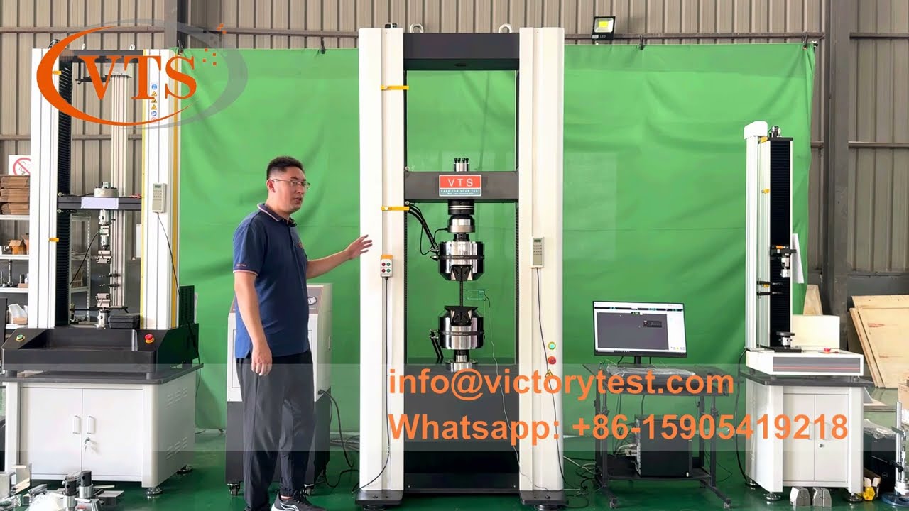 200KN 300KN Universal Tensile Traction Testing Machine for metal rebar steel wire