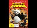 Opening To Kung Fu Panda 2008 DVD Australia