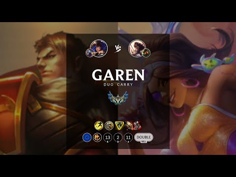 Garen ADC vs Samira - EUW Challenger Patch 12.9