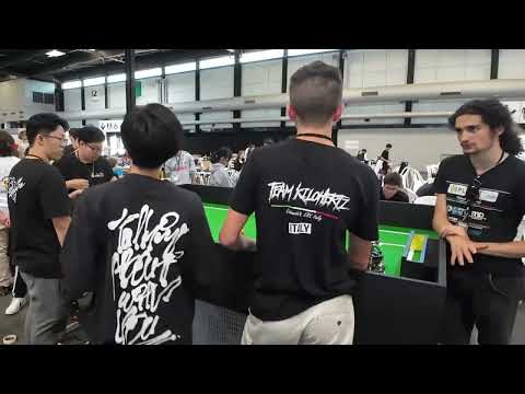 RoboCup23 Bordeaux France match 2