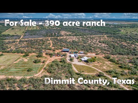 For Sale: 390 acre ranch in Dimmit County, Texas with 3br/2ba home