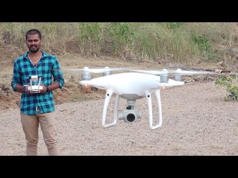 Unboxing phantom 4 pro drone camera in india helicam