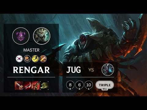 Rengar Jungle vs Ekko - KR Master Patch 10.12