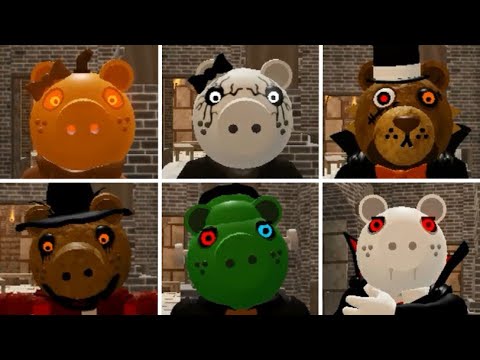 Spy's Custom Redesigns - All 6 Halloween Jumpscares (Game created by: Me)