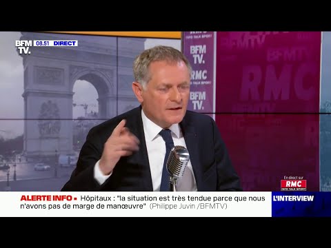 Le professeur Philippe Juvin était l'invité de Bourdin Direct.