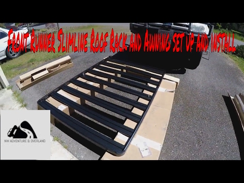 Front Runner Roof Rack & Awning set up and install