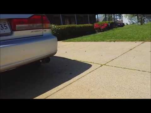 98-02 Honda Accord 4 cyl. Invidia N1 Catback Exhaust Part 1